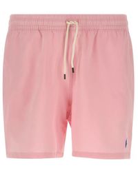 Polo Ralph Lauren - Drawstring Elastic Swim Shorts - Lyst