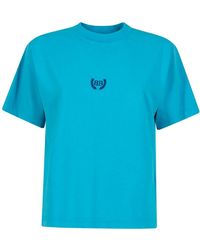 Balenciaga - Medium Fit T-Shirt With Logo Embroidery - Lyst