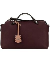 Fendi - By The Way Soft Selleria Medium Bag With Macro Stitching - Lyst