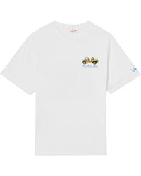 MC2 Saint Barth - Portofino T-shirt With À La Plage Embroidery - Lyst