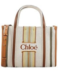 Chloé - Tote Bag "Woody Loop" Piccola - Lyst