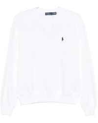 Polo Ralph Lauren - Logo Crew Neck Sweatshirt - Lyst