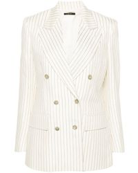 Tom Ford - Wool Double-Breasted Jacket - Lyst