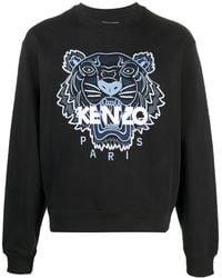 mens blue kenzo jumper