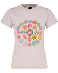 Balenciaga - T-Shirt With Colorful Print - Lyst