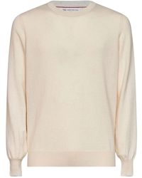 Brunello Cucinelli - Cashmere Crew Neck Sweater - Lyst