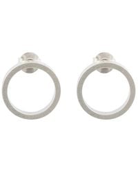 Maison Margiela - Hoop Earrings Number Ref - Lyst