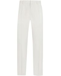 Dolce & Gabbana - Wool Poplin Pants - Lyst