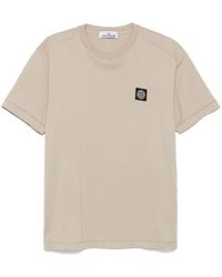 Stone Island - Compass Patch T-Shirt - Lyst