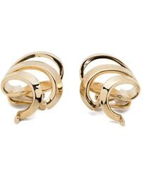 Ferragamo - Ear Leafbig Earrings - Lyst