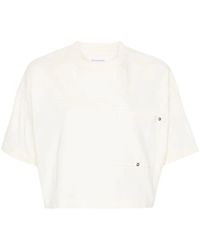 Bottega Veneta - Crop T-Shirt - Lyst