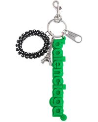 Balenciaga - Logo Keyring/Charm - Lyst