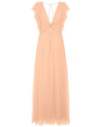 Elisabetta Franchi - Carpet Tulle Dress - Lyst