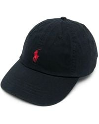 Polo Ralph Lauren - Logo-Embroidered Cotton-Twill Baseball Cap - Lyst