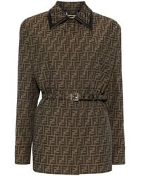 Fendi - Ff Jacket - Lyst