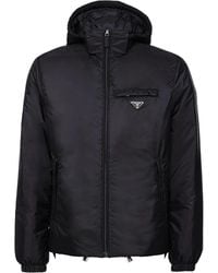 Prada - Re-Nylon Puffer Jacket - Lyst