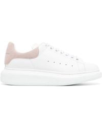 Alexander McQueen - Leather Oversize Sneakers - Lyst