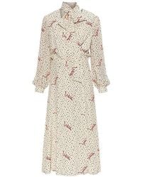 Valentino Garavani - Midi Dress - Lyst