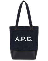 A.P.C. - Axel Small Tote Bag - Lyst