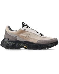 Premiata - Suede And Smooth Leather Devin Sneakers - Lyst