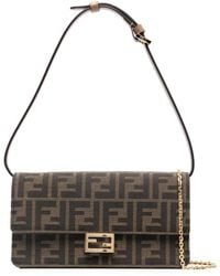 Fendi - Clutch Baguette - Lyst
