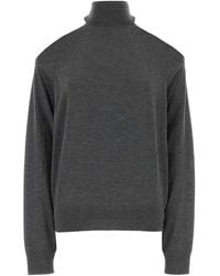 Fendi - Cashmere Turtleneck With Cut-Out Details - Lyst