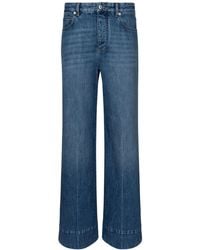 Bottega Veneta - Medium Palazzo Denim Jeans - Lyst