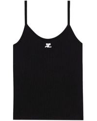 Courreges - "Reedition" Knit Tank Top - Lyst