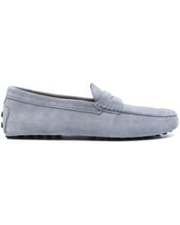 Tod's - Rubber Suede Loafer Shoes - Lyst