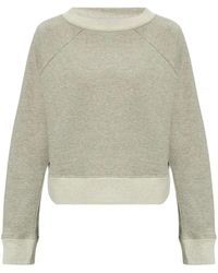 Victoria Beckham - Logo-Embroidered Sweatshirt - Lyst