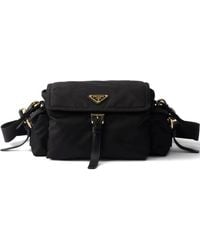 Prada - Explore Medium Re-Nylon Shoulder With Flap Bags - Lyst