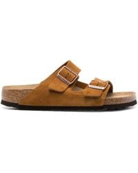Birkenstock - Arizona Suede Sandals Shoes - Lyst