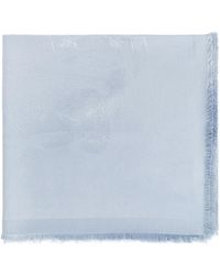 Ferragamo - Sl Pergamen Silk Jacquard Shawl - Lyst