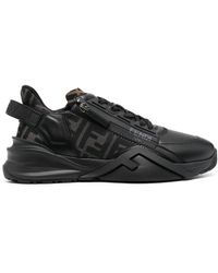 Fendi Flow Low-top Sneakers - Black