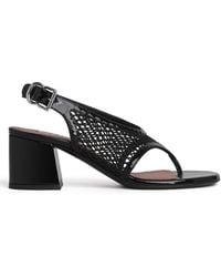 Alaïa - Woven Heels - Lyst