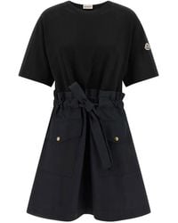 Moncler - Belt Dress - Lyst