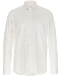 Borriello - Cotton Twill Shirt - Lyst
