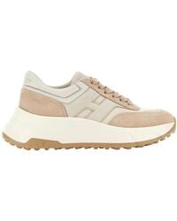 Hogan - Hi-Fi Suede And Technical Fabric Sneakers Shoes - Lyst