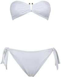Fisico - Bandeau Bikini - Lyst