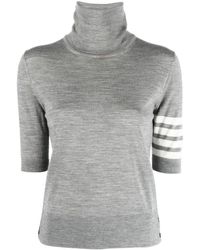 Thom Browne - Logo Sweater - Lyst