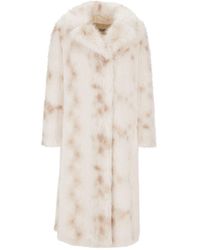 Herno - Fur-effect Lynx Coat - Lyst