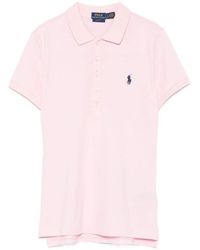 Polo Ralph Lauren - Solid Shirt Collar Polo - Lyst