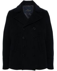 Paul & Shark - Wool Peacoat - Lyst