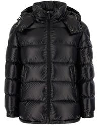 Moncler - Short Maire Down Jacket With Hood - Lyst