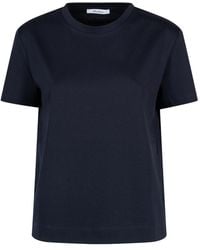 Max Mara - Embroidered Logo T-Shirt - Lyst