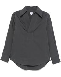 Bottega Veneta - Cotton And Silk Shirt - Lyst