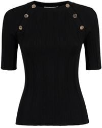 Sportmax - Fitted Top With Buttons - Lyst