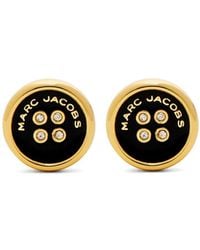 Marc Jacobs - Button-Shaped Earrings - Lyst