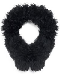 Yves Salomon - Long-Haired Lamb Ear Warmers - Lyst