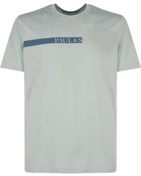 Paul & Shark - T-shirt With Print Clothing - Lyst